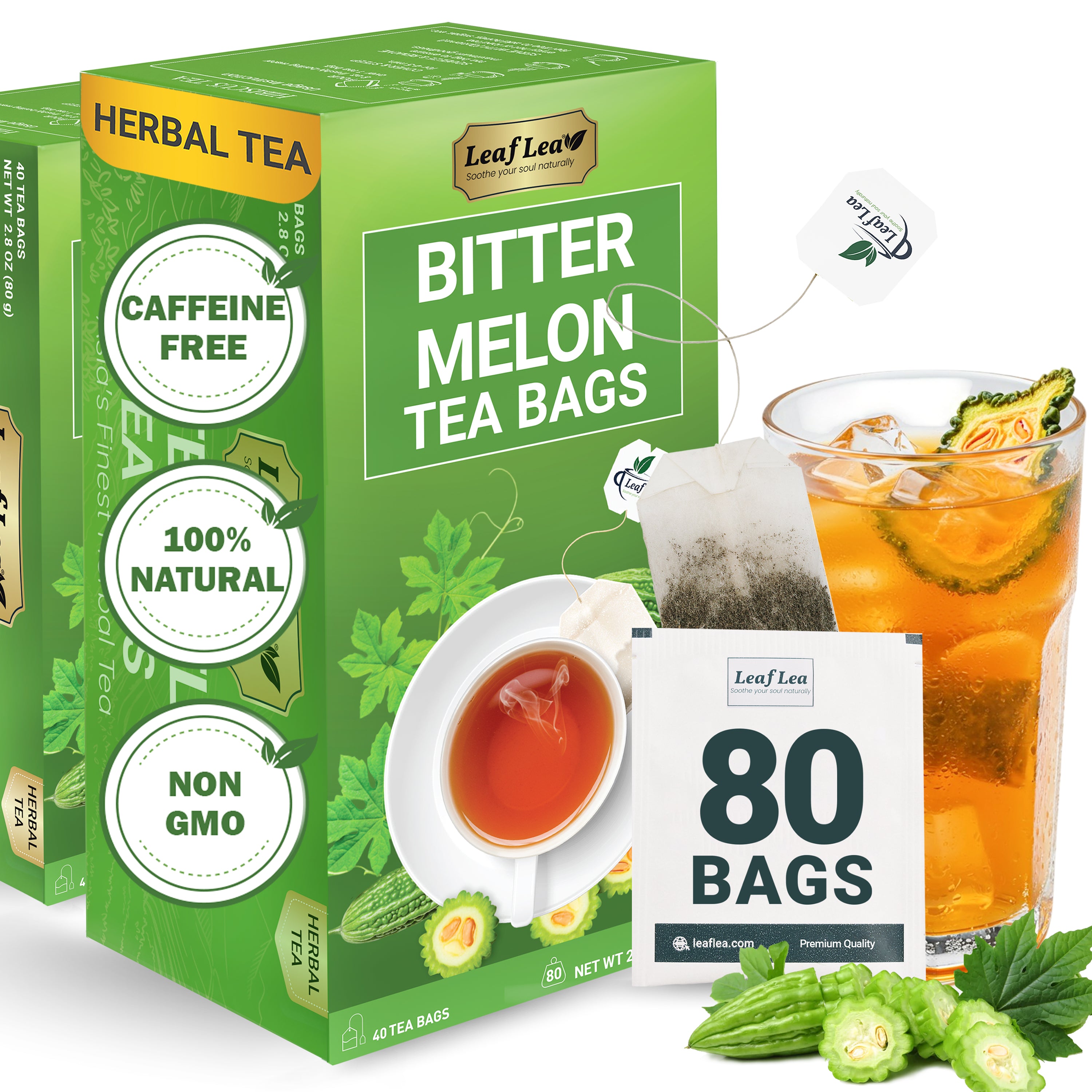 Natural Bitter Melon Tea for Wellness & Digestion Support