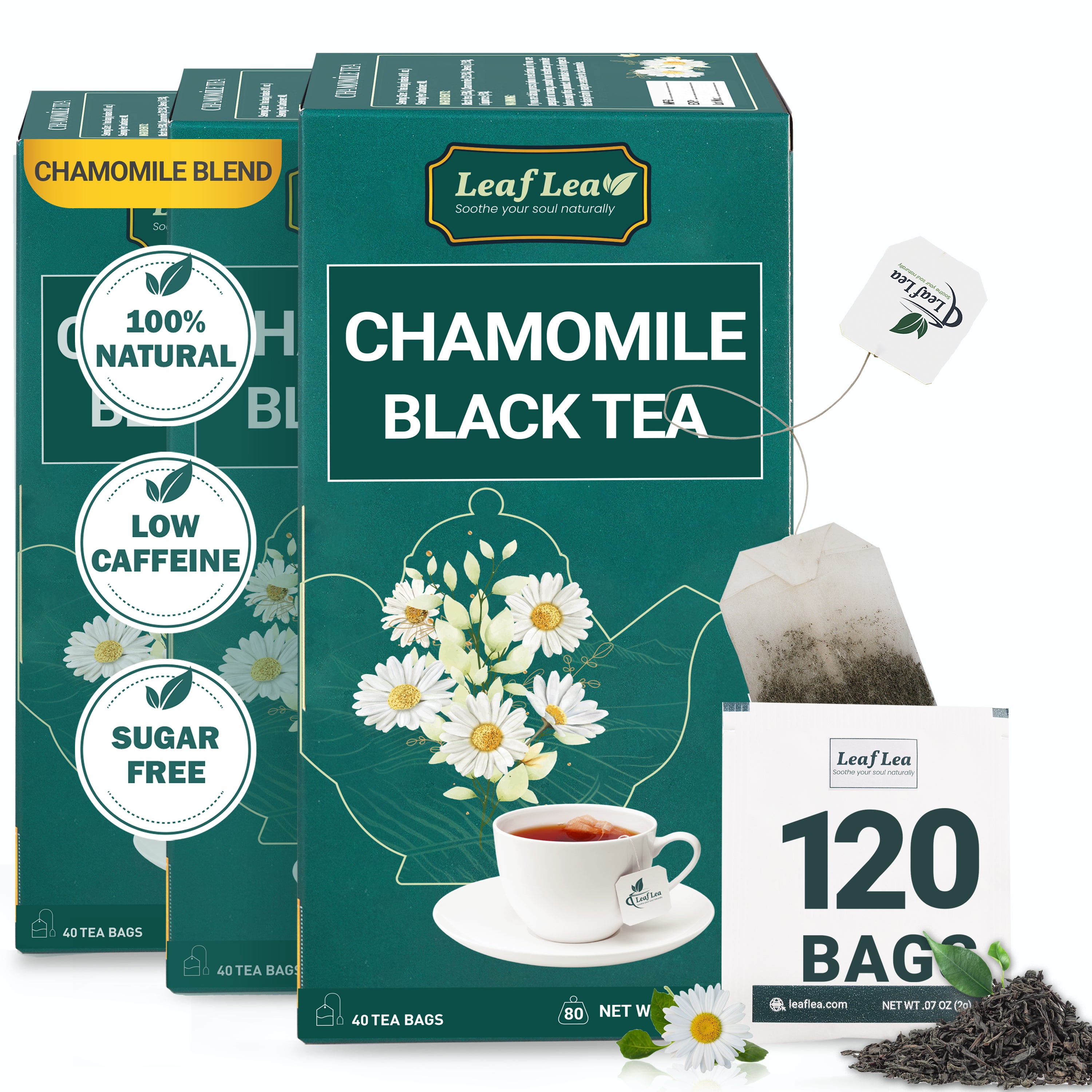 Chamomile Black Tea - Natural Relaxation & Digestive Support