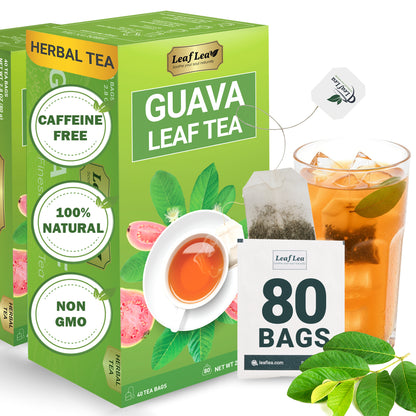 Guava Leaf Tea Bags Supports Digestion & Immune Health