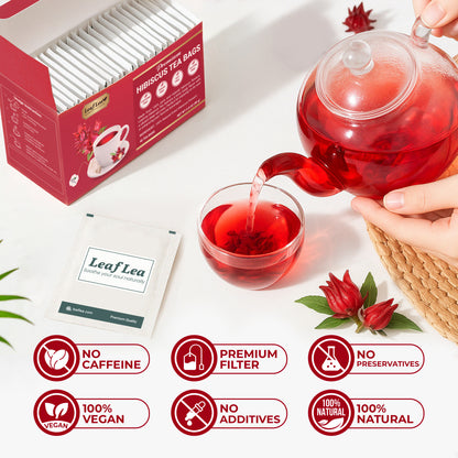 Hibiscus Tea Bags – Naturally Refreshing & Flavorful