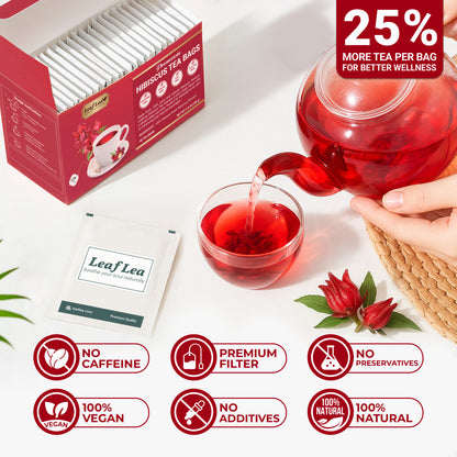 Hibiscus Tea Bags – Naturally Refreshing & Flavorful