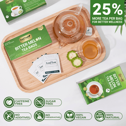 Natural Bitter Melon Tea for Wellness & Digestion Support